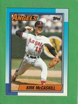 1990 Topps Base Set #215 Kirk McCaskill