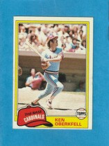 1981 Topps Base Set #32 Ken Oberkfell