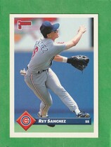 1993 Donruss Base Set #424 Rey Sanchez