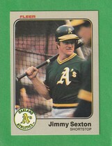 1983 Fleer Base Set #533 Jimmy Sexton