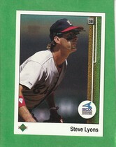 1989 Upper Deck Base Set #224 Steve Lyons