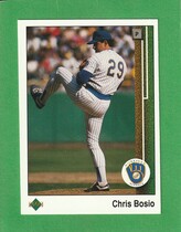 1989 Upper Deck Base Set #292 Chris Bosio