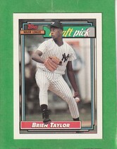 1992 Topps Base Set #6 Brien Taylor