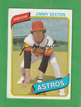 1980 Topps Base Set #11 Jimmy Sexton