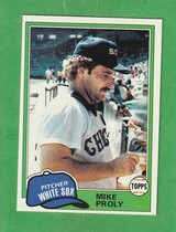 1981 Topps Base Set #83 Mike Proly