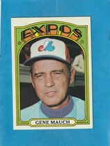 1972 Topps Base Set #276 Gene Mauch