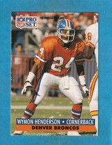 1991 Pro Set Base Set #139 Wymon Henderson