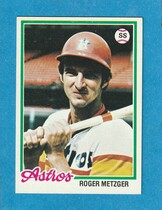 1978 Topps Base Set #697 Roger Metzger