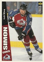 1996 Upper Deck Collectors Choice #66 Chris Simon