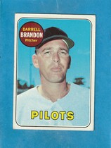 1969 Topps Base Set #301 Darrell Brandon