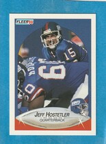 1990 Fleer Base Set #67 Jeff Hostetler