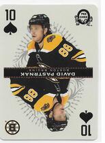 2021 Upper Deck O-Pee-Chee OPC Playing Cards #10S David Pastrnak