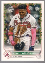 2022 Topps Holiday #HW88 Ronald Acuna Jr.