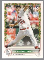 2022 Topps Holiday #HW141 Andre Pallante