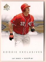 2008 SP Authentic Rookie Exclusives #JB Jay Bruce