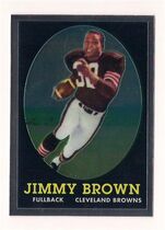 2010 Topps Chrome Reprints #62 Jim Brown
