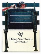 1998 SkyBox E-X2001 Cheap Seat Treats #5 Larry Walker