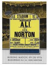 2008 Upper Deck Yankee Stadium Legacy Collection Historical Moments #4131 Muhammad Ali V. Ken