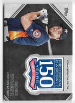2019 Topps 150th Anniversary Commemorative Patch #AMP-GSP George Springer