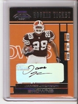 2001 Playoff Contenders #135 James Jackson