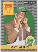 1990 NBA Hoops Hoops #391 Gary Payton