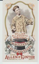 2017 Topps Allen & Ginter Mini Magicians and Illusionists #MI-6 William Ellsworth Robinson