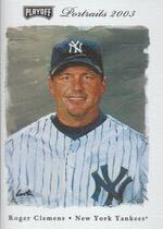 2003 Playoff Portraits #15 Roger Clemens