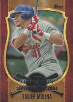 2015 Topps First Home Run Gold Series 2 #FHR-33 Yadier Molina