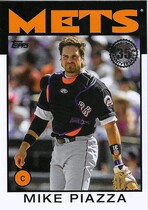 2021 Topps 1986 Topps 35th Anniversary #86B-87 Mike Piazza