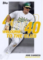 2023 Topps Welcome to the Club #WC-2 Jose Canseco