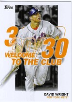 2023 Topps Welcome to the Club #WC-5 David Wright