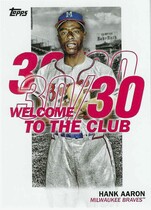 2023 Topps Welcome to the Club #WC-9 Hank Aaron