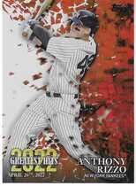 2023 Topps 2022 Greatest Hits #22GH-1 Anthony Rizzo