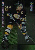 1995 Upper Deck Collectors Choice Player's Club Plantinum #385 Ray Bourque