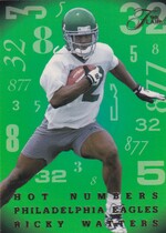 1995 Flair Hot Numbers #9 Ricky Watters