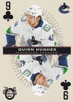 2021 Upper Deck O-Pee-Chee OPC Playing Cards #9C Quinn Hughes