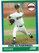 1991 Score 100 Rising Stars #57 Eric Gunderson