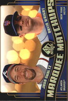 2008 SP Authentic Marquee Matchups #MM6 David Wright|John Smoltz
