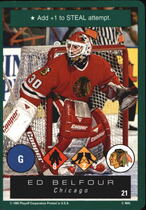 1995 Playoff One On One #21 Ed Belfour