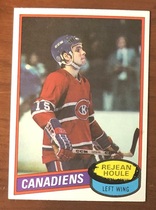 1980 Topps Base Set Scratched #261 Rejean Houle