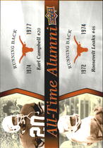 2011 Upper Deck Texas All-Time Alumni Duos #CL Earl Campbell|Roosevelt Leaks