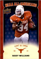 2011 Upper Deck Texas All-Americans #AAWI Ricky Williams