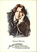 2008 Topps Allen & Ginter #276 Oscar Wilde
