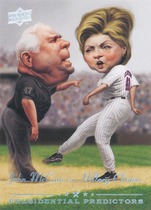 2008 Upper Deck Presidential Predictors Running Mate  Series 2 #PP12A Hillary Clinton|John McCain