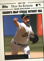 2008 Topps Year in Review Series 2 #YR64 Chad Gaudin