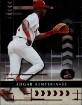 2001 Playoff Absolute Memorabilia #55 Edgar Renteria