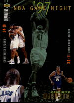1997 Upper Deck Collectors Choice #158 Charlotte Hornets