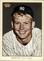 2009 Topps T-206 Checklists #6 Mickey Mantle