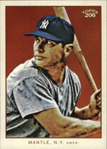 2009 Topps T-206 Checklists #7 Mickey Mantle