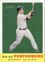 2008 Topps Heritage New Age Performers #NAP5 David Wright